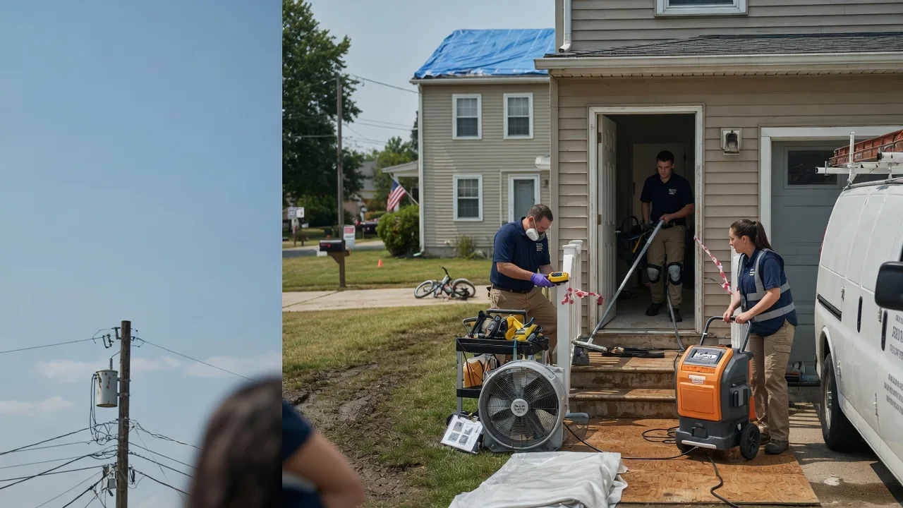 Water Damage Repair in Dahinda, IL near me